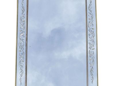 Gorgeous Large Vintage Velancian Style Mirror