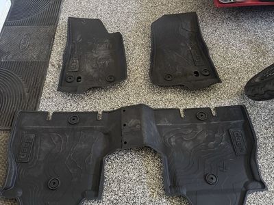 Upgraded OEM Floor Mats For Wrangler JLU