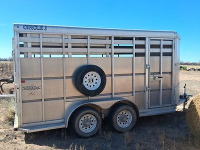 16ft Circle J horse trailer 2015