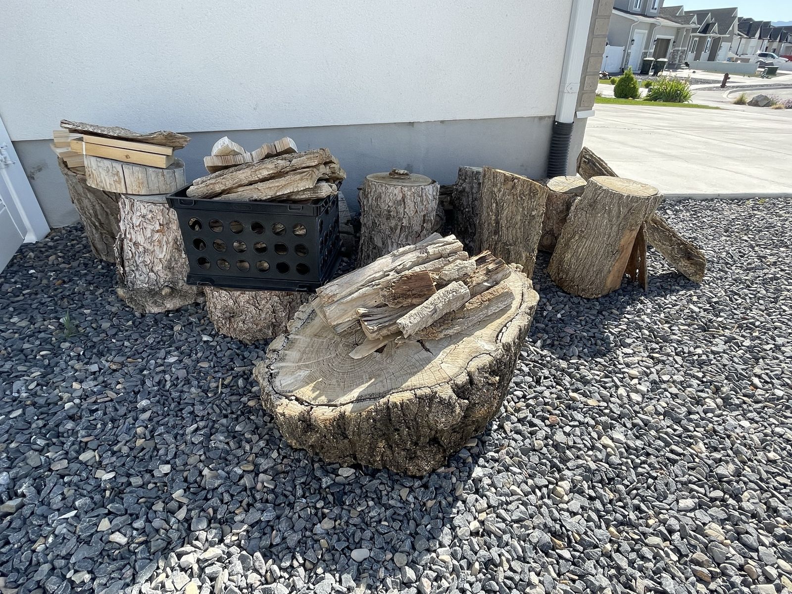 Wood logs