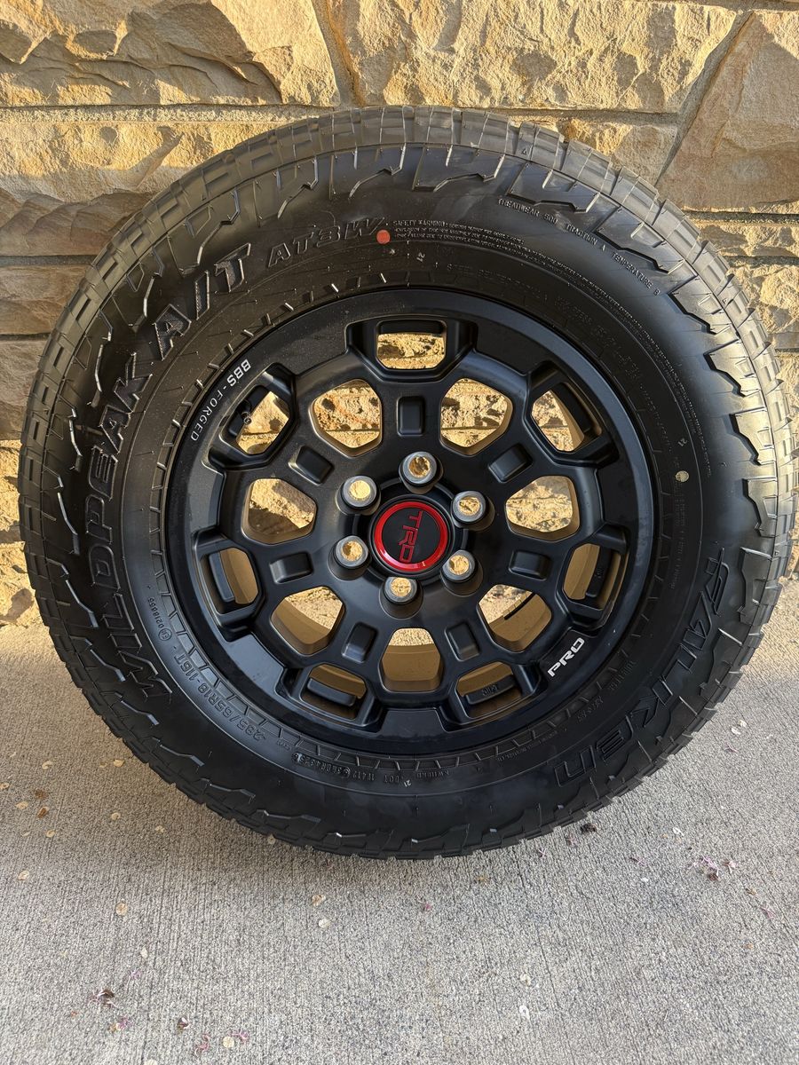 2026 Toyota Tundra/Sequoia TRD Pro OEM wheelset Elevate your Rig..!