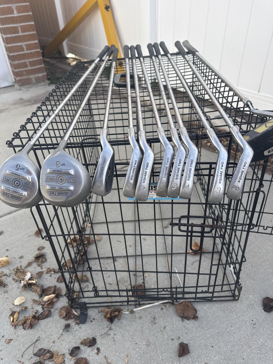 Golf Clubs Square Two Right Handed