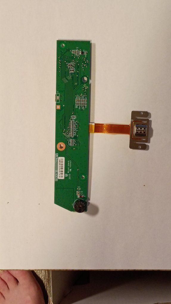 Credit Card Terminal Interface Board - E154554 SH-M1 94V-0 (ARM / XAC Chips) with matching card-reader assembly/flex