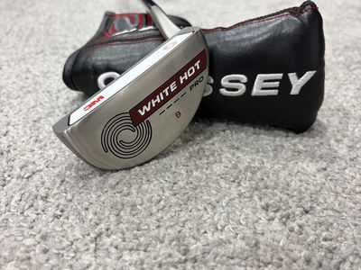 *NEW* Odyssey White Hot Pro 9 Putter with Headcover