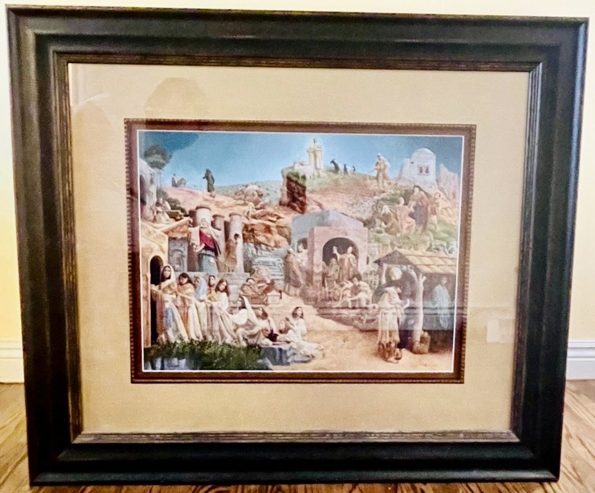 PARABLES BY JAMES CHRISTENSEN FRAMED LIMITED PRINT