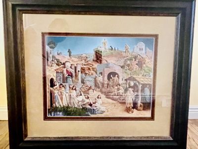 PARABLES BY JAMES CHRISTENSEN FRAMED LIMITED PRINT
