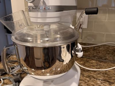 KitchenAid Professional 600 Series 6-Quart Stand Mixer - White with Attachments