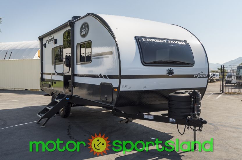 2026 Forest River R-pod 207 Rear Entertainment Outdoor Kitchen