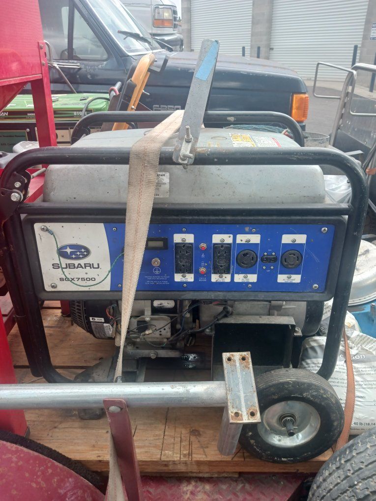 Subaru SGX7500 Generator
