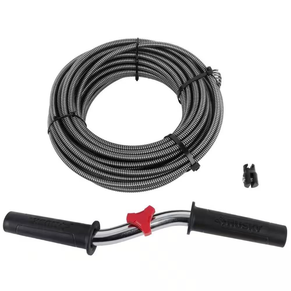 Husky 50 ft. Universal Drain Auger Cable for 2-4 inch drains