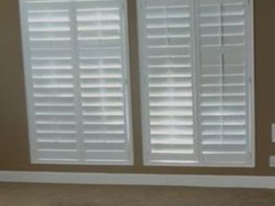 White Faux Wood Plantation Shutters - Set of 5 (70x46.25" window fit, 72x48.75" overall)