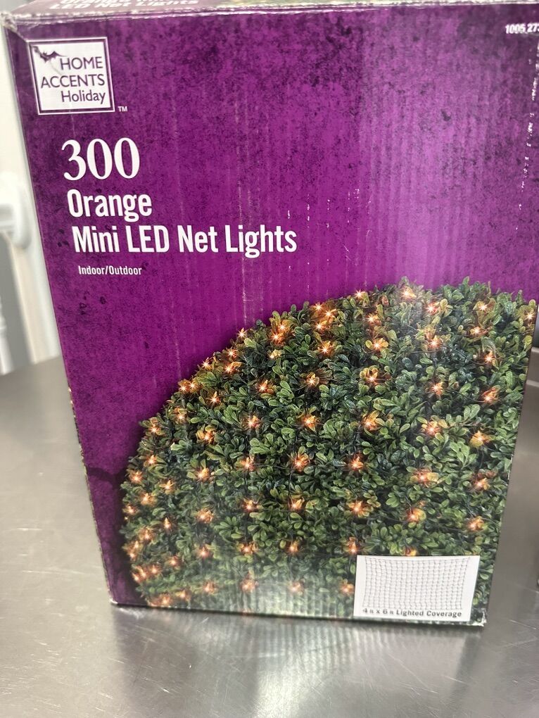 Purple And Orange Mini Lights
