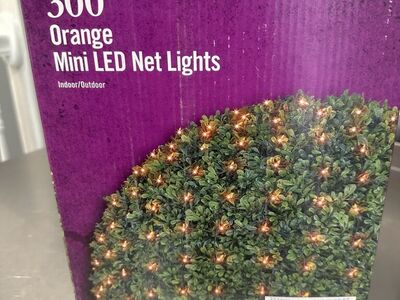Purple And Orange Mini Lights