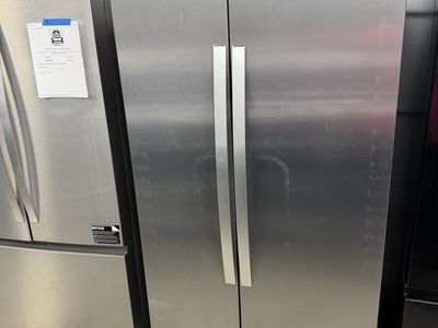 NEW WHIRLPOOL 36 INCH STAINLESS SIDE BY SIDE