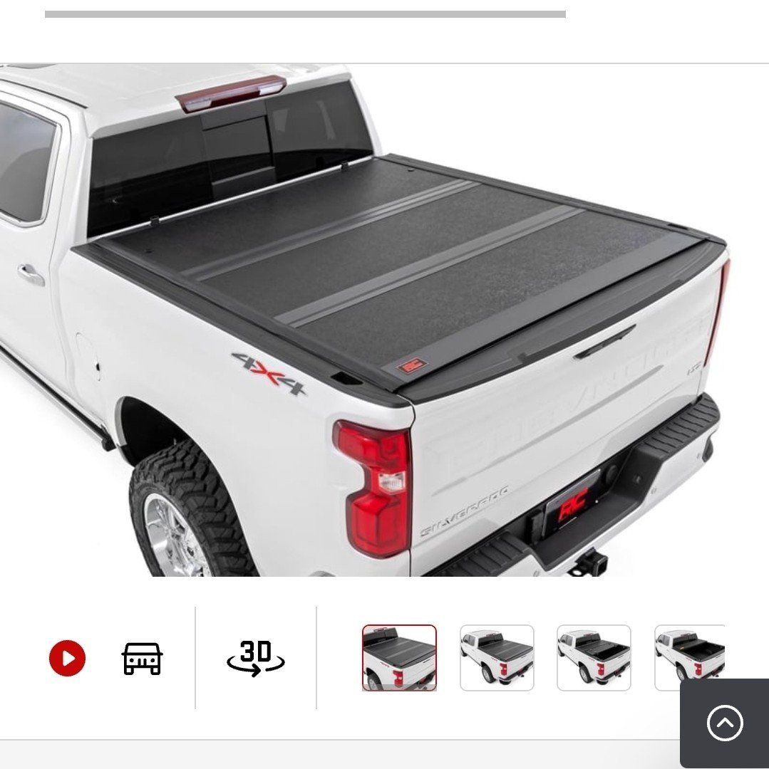 Hard tonneau cover
