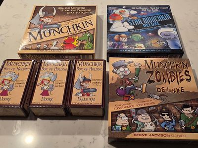 Munchkin Collection of Deluxe Game Editions, Expansions & Promos