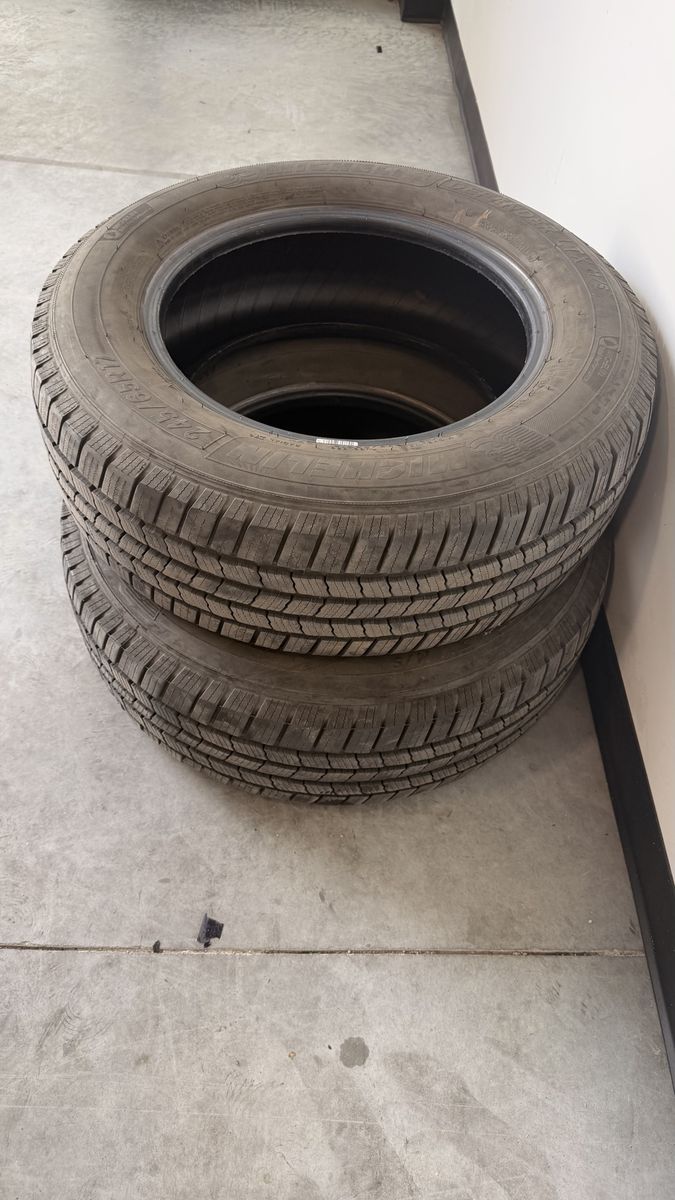 Pair of Michelin Defender LTX M/S Tires 245/65R17
