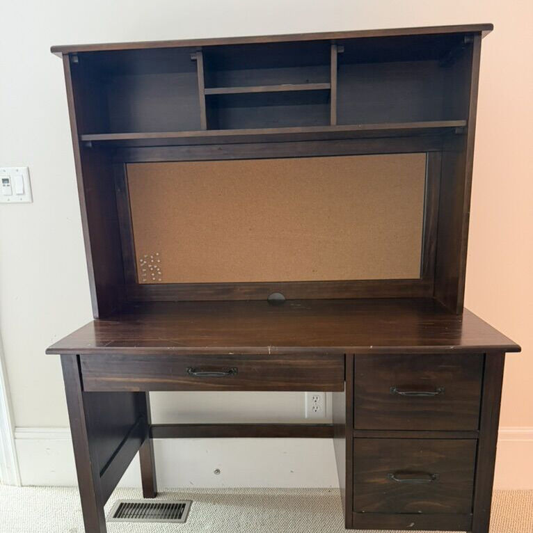 Pottery Barn Desk And Hutch