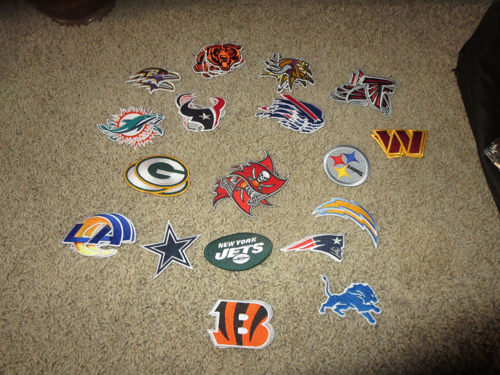 NFL Iron on patches new tons