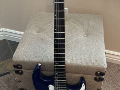 Samick Greg Bennett Design Malibu Electric Guitar - Blue, 6-String