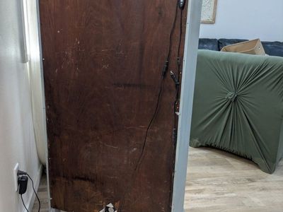vintage cabinet for plants