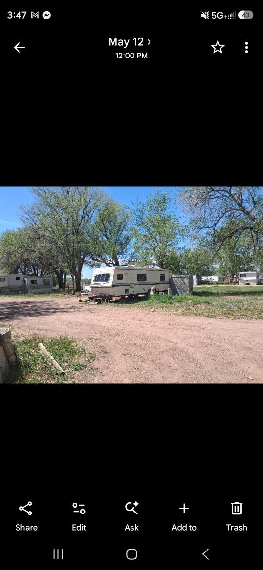 Travel Trailer/Camper trade for motorcycle or truck