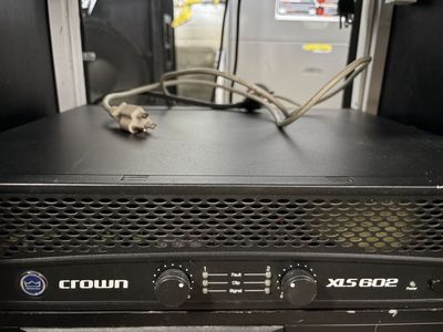 Crown XLS602 XLS 602 Power Amplifier, 2-Channel, 750W - Professional Audio Amp