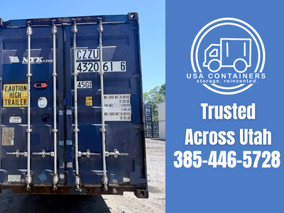 40' Used Container – Weatherproof Farm Storage – Great Value