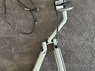 Dual monitor arm- heavy duty