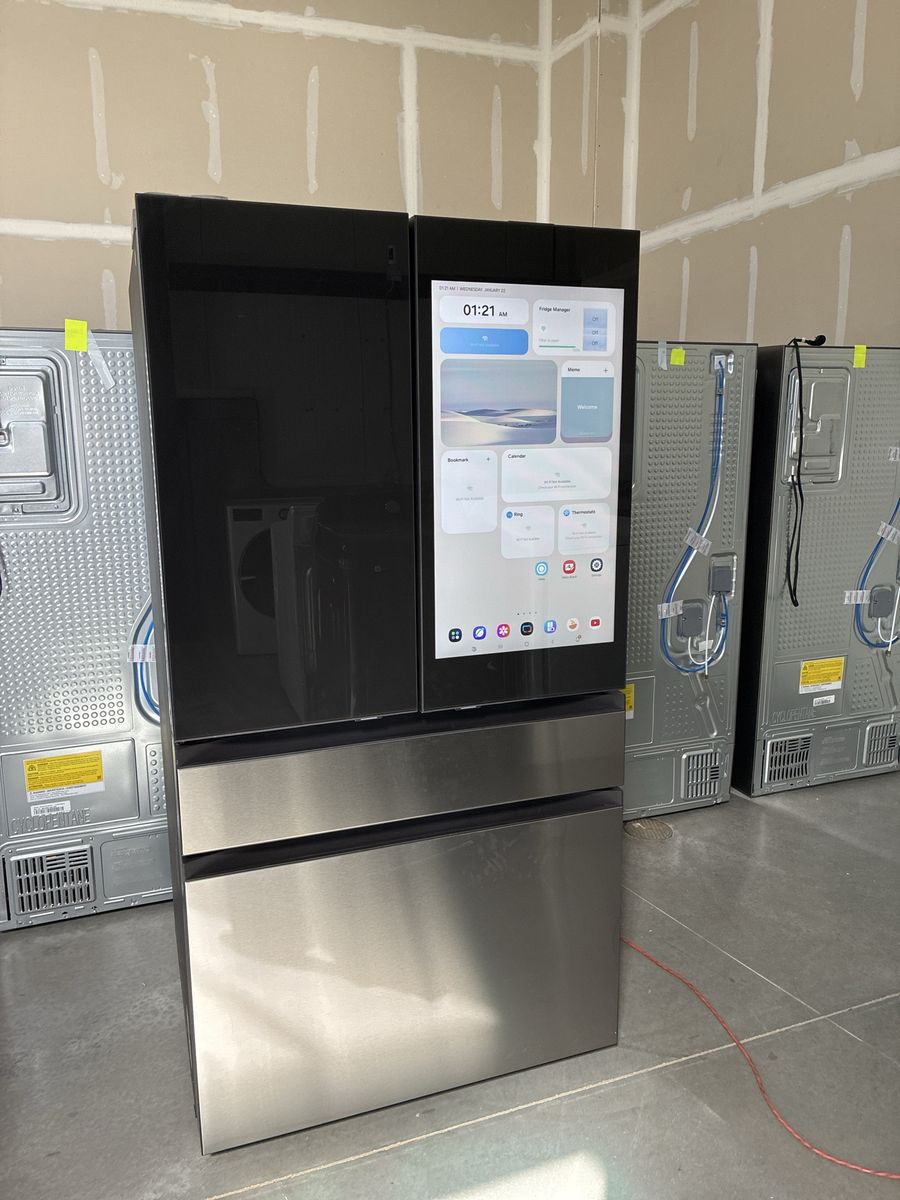 Samsung Bespoke Smart Refrigerator with Family Hub and Beverage Center