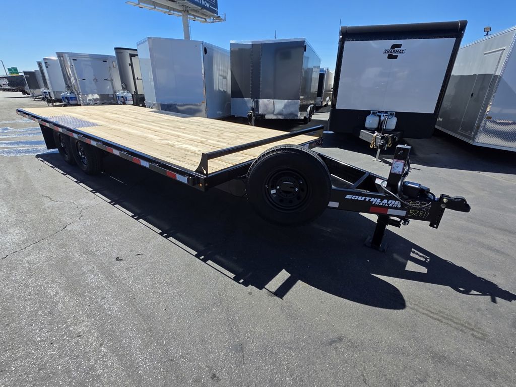 2026 Southland Trailers 20' HBAT 14K Deckover Flatbed Equipment Trailer