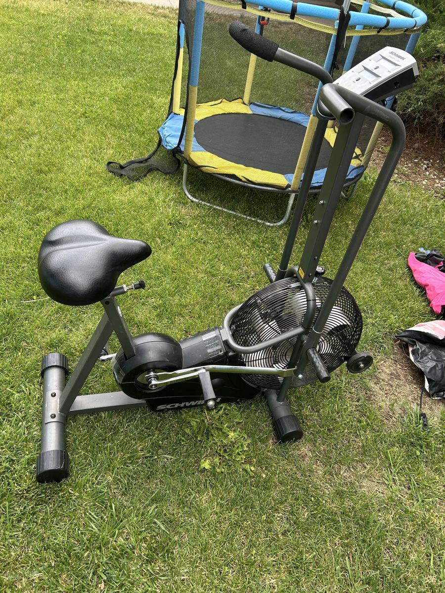 Schwinn Airdyne AD2 Dual Action Air Cycle Exercise Bike Fan Stationary Cardio Fitness