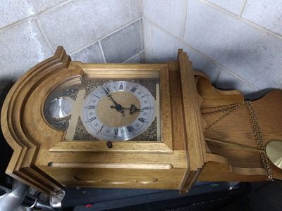 Made in Germany Tempus Fuoil Grandfather Clock!