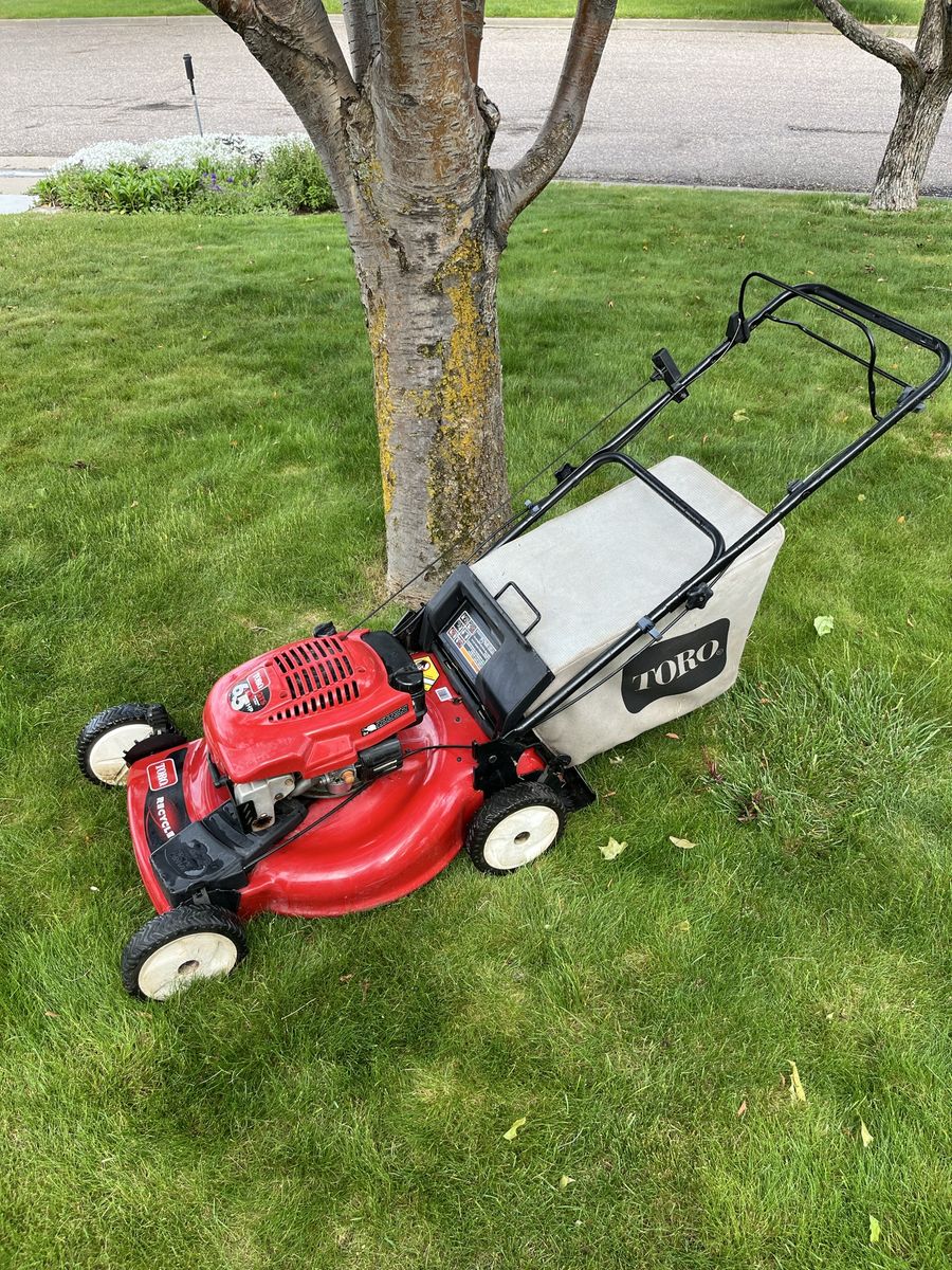 Toro self propelled mower