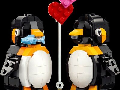 LEGO Valentine's Day GWP 40886 Penguins in Love