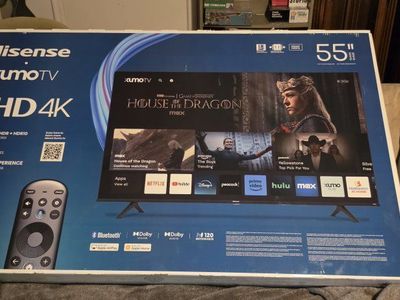 Hisense 55-inch A6 Series UHD 4K Smart Xumo TV in Box