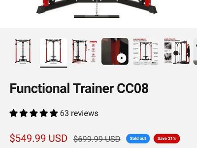 FOR TRADE multi function cable crossover machine