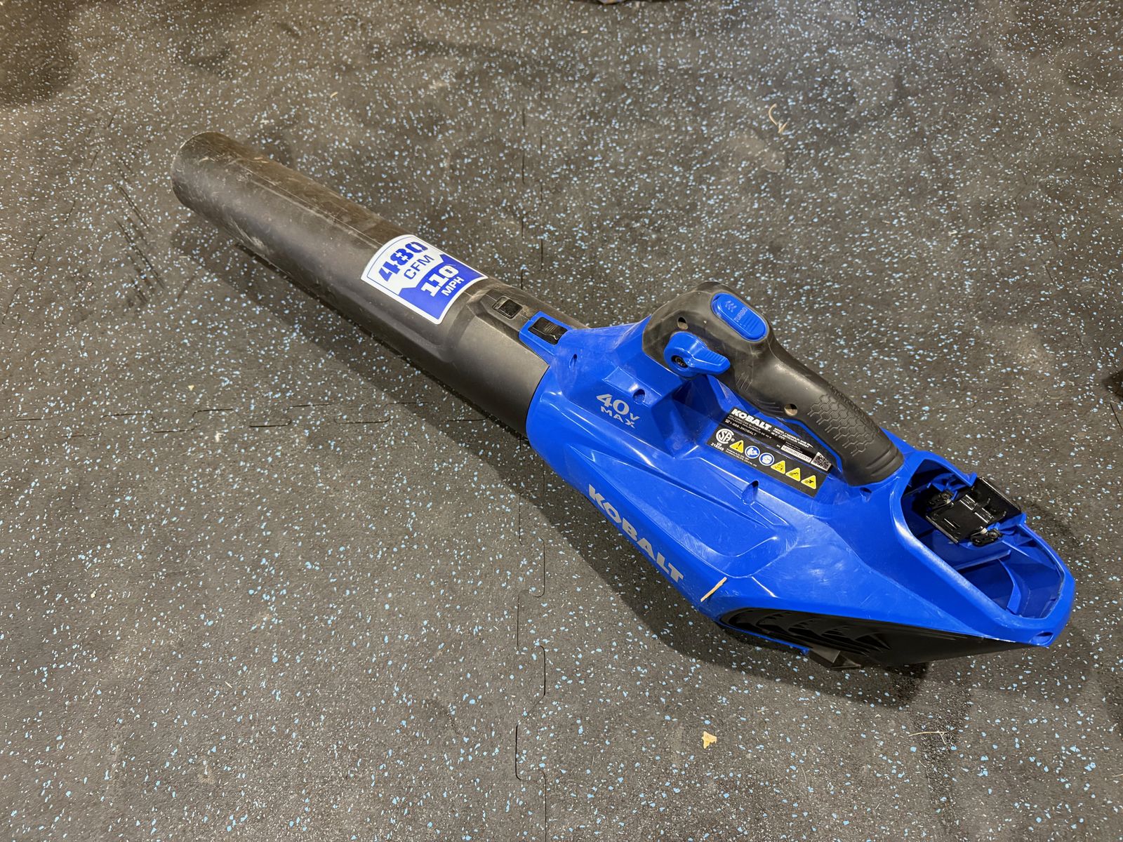 Kobalt 40-Volt Handheld Battery Leaf Blower