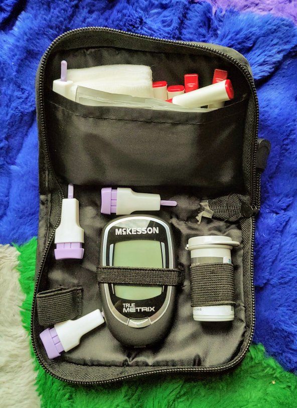 McKesson TRUE METRIX Blood Glucose Monitoring System Kit - Meter, with Case