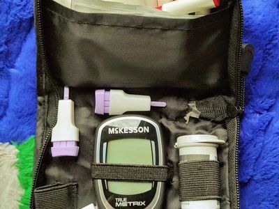 McKesson TRUE METRIX Blood Glucose Monitoring System Kit - Meter, with Case