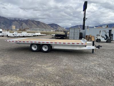 2027 Nordtek 8.5x22 Aluminum Deckover Tilt Flatbed