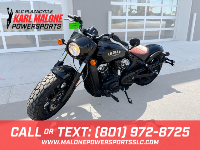 2021 Indian Motorcycle Scout Bobber Thunder Black