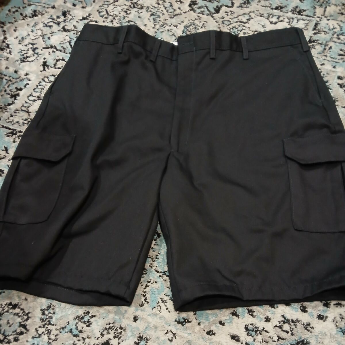 Brand new black cargo shorts 15obo