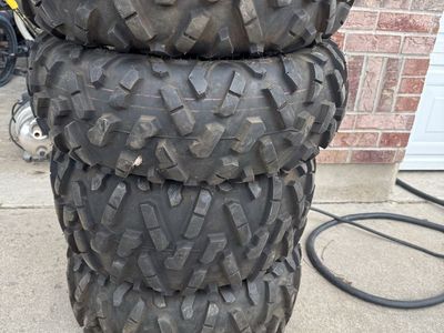 $550 OBO like new Maxxis Bighorn 2.0 ATV/UTV Tires 2) 25x8.00-12 fronts 2) 25x10.00-12 (Set of 4) like