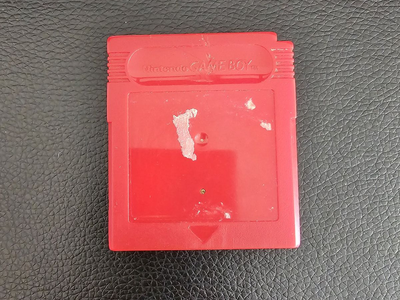 Pokemon (Pokémon): Red Version (Nintendo Game Boy Color, GBC, GameBoy, 1999) • New Battery - No Label - Tested Authentic