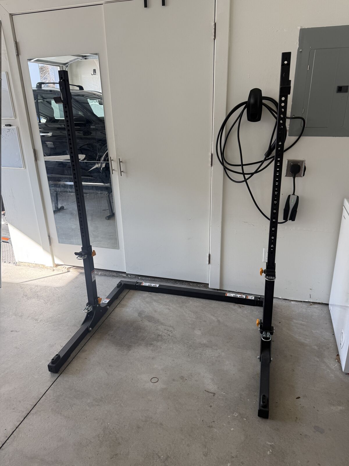 Collapsing Squat Rack (Folds Down Completely)