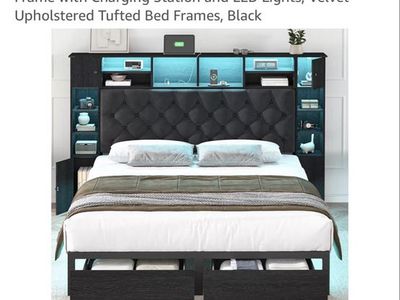 Queen bed frame