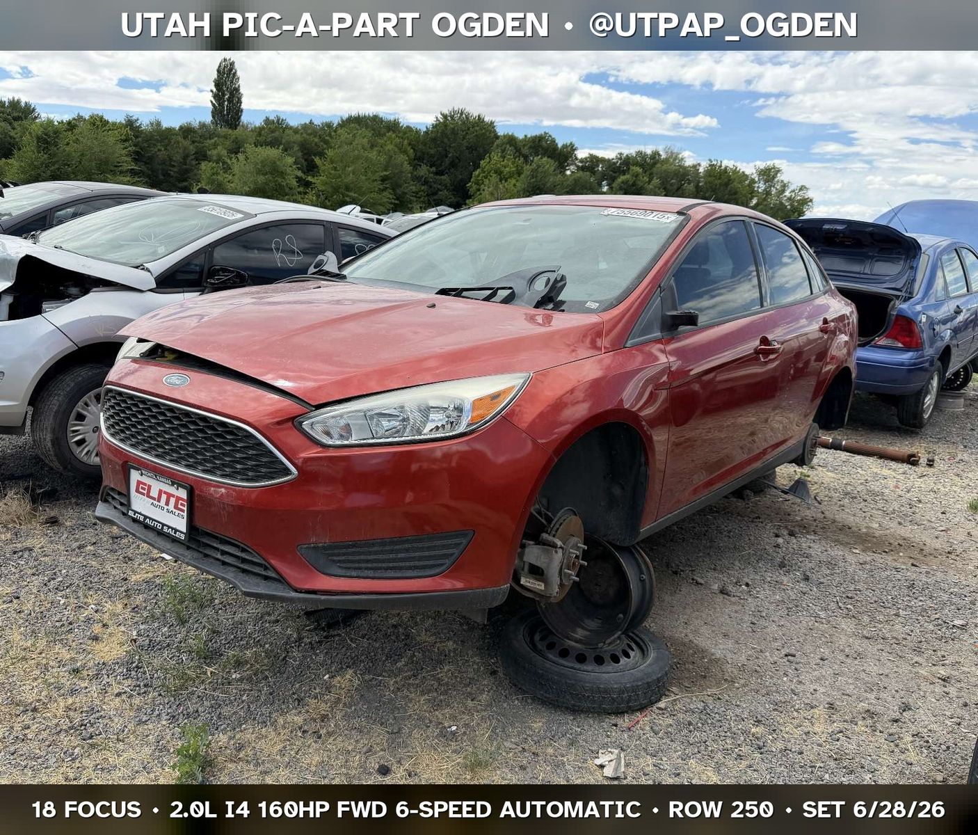 2018 Ford Focus Parts - UTPAP Ogden