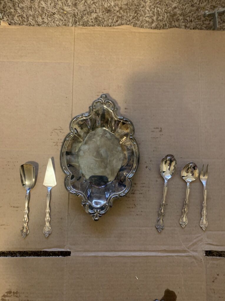 Silver Plat Forks AND Spoons