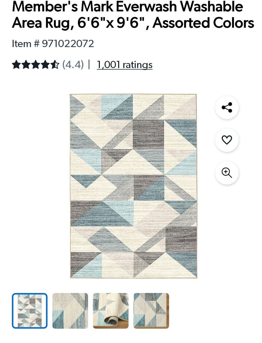 Brand New Rug - Washable